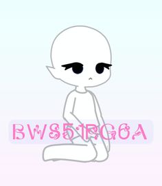 an image of a cartoon character sitting on the ground with eyes wide open and text reading bw5streego4