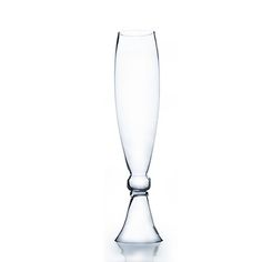 an empty wine glass on a white background