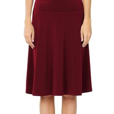 This Beautiful A-Line Zenana Skirt Is A Must-Have For Any Woman's Wardrobe. The Skirt Comes In Sizes S, M, L, And Xl, And Is Made Of High-Quality Material That Is Perfect For All Seasons. The Skirt's Knee-Length Design And Fold-Over Waistband Make It Comfortable And Stylish, Making It A Great Choice For Any Occasion. With Its Flattering Shape And Classic Style, This Skirt Is Perfect For Any Woman Who Wants To Look And Feel Her Best. Whether You're Going Out For A Night On The Town Or Simply Runn Red Relaxed Fit Knee-length Mini Skirt, Red Knee-length Mini Skirt, Casual Red Knee-length Mini Skirt, Red Skirted Bottoms, Stretch Red Skirt, Red Stretch Skirt Solid Color, Red Stretch Skirt With Solid Color, Casual Burgundy Lined Skirt, Knee-length Solid Color Maxi Skirt