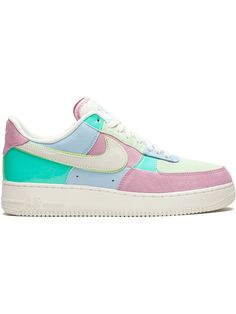 Nike Air Force 1 '07 sneakers - Blue Airforce Shoes, Drippy Shoes, Shoe Painting, Painted Nikes, Nike Shoes Air Force, Nike Air Force 1s, Jordan Shoes Girls, Sneakers And Socks, Air Force 1 Custom