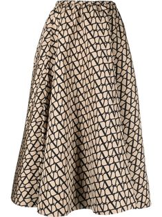 Valentino Ready To Wear beige black silk faille high waist A-line Valentino Ready To Wear, High Waist Skirts, High Waisted Skirts, Valentino Garavani Shoes, Skirts For Women, Guilty Pleasures, Luxury Life