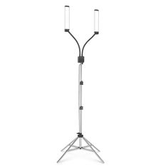 a light stand with two lights on it