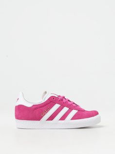 Sneakers ADIDAS ORIGINALS Kids color Fuchsia Gazelle Adidas, Adidas Originals Sneakers, Baskets Adidas, Sneakers Adidas, Color Fuchsia, Adidas Sneaker, Girls Shoes Kids, Fuchsia Color, Italian Fashion Designers