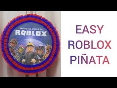 an easy roblox pinata is shown with the title