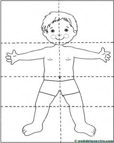 lateralidad - Descarga Recursos educativos y material didáctico para niños/as de Infantil y Primaria. Body Parts For Kids, Friendship Skills, Doll Patterns Free, Human Body Parts, Homemade Dolls, Maths Puzzles, Doll Sewing Patterns