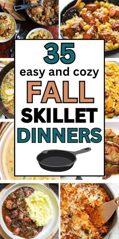 easy one pan dinner recipes for two Easy One Pan Dinner Recipes, Stove Top Meals, Easy Fall Dinner Ideas, Healthy Fall Recipes Dinner, Pan Dinner Recipes, Fall Chicken Recipes, Easy One Pan Dinner, Cast Iron Skillet Recipes Dinner, Easy Fall Dinner