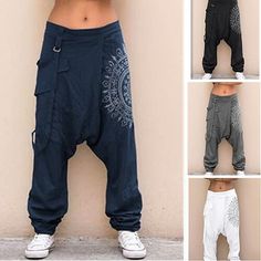 Sarouel Pants, Carrot Pants, Hobo Chic, Harem Trousers, Jogger Pants Casual, Pants Baggy, Cotton Linen Pants, Baggy Trousers, Boho Pants