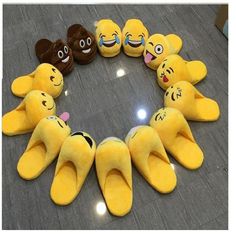 Emoji Slippers, Nike Slippers, Quick Hairstyles, House Slippers, Soft Velvet, Free Size