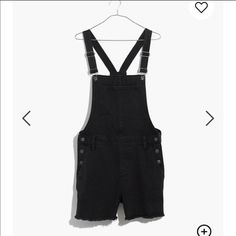 Size Small Nwt 3inch Inseam Cute!!!!! True To Size Cheap Casual Mini Suspender Dress, Black Overalls Shorts, Black Short Overalls, Overalls Shorts, Short Overalls, Black Overalls, Jean Overalls, School Looks, Bib Overalls