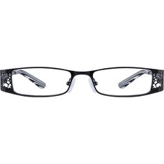 a pair of glasses sitting on top of a white background with the reflection of it