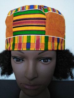 Kente Kufi hat for babies and older kids African hat/ Kufi | Etsy Adjustable Brown Bonnet Cap, Traditional Adjustable Beanie Bonnet, Adjustable Multicolor Costume Headband, Multicolor One Size Headband Hat, Multicolor Headband Hat, Handmade Multicolor Adjustable Headwrap, Adjustable Handmade Multicolor Headwrap, Adjustable Multicolor Handmade Headwrap, Fun Orange Adjustable Hat