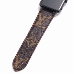 an apple watch strap is shown with the logo for louis vuitton on it