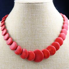 New Without Tags, Handmade Jewelry. Red Coral Chips Necklace, Natural Gemstone Choker, Summer Necklace, Handmade Materials: Red Coral, Stainless Steel. Red Coral Size: 10mm - 20mm Closure: Lobster Clasp Necklace Length: 20 Inches Red Beaded Necklaces With Natural Stones, Red Coral Beaded Round Necklace, Handmade Red Round Beaded Necklaces, Handmade Red Beaded Round Necklaces, Chips Necklace, Gemstone Choker, Clasp Necklace, Summer Necklace, Red Coral