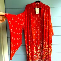 Beautiful Joni Midi Campfire Robe Nwt Originally $229 M/L I Have Three In This Size Campfire, Women's Intimates, Red, Women Shopping, Clothes, Color