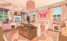 ୨୧ by fabianmxx ୨୧ Twin Room Bloxburg Ideas, Bunk Bed Bloxburg Room, Cute Preppy Bloxburg Houses, Preppy Room In Bloxburg, Big Bloxburg Living Room Ideas, Peachy Lexi Bloxburg House Layout, Rooms To Have In Your Bloxburg House, Bloxburg Playground Ideas, Bloxburg Gardening Ideas