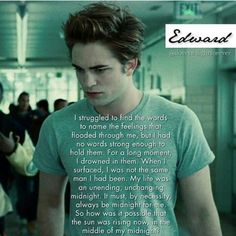 the twilight saga movie poster with robert pattis and quote from edward stewart's film