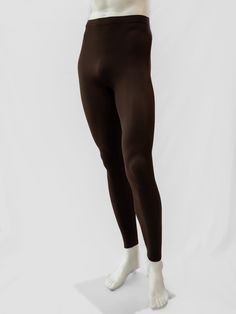 Brown Dance Footless Tights MP412 for Men by Atelier della Danza MP San Bartolome, Lycra Shorts, Ballet Tights, Dance Tights, Footless Tights, Mens Tights, Zambia, Tanzania, Dance Wear