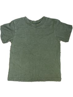 Boy’s Garanimals Army Green Short Sleeve Tee Shirt Top Size 3T. Condition is Pre-owned looks almost new. Please ask if you have any questions and thank you for looking! Shipped with USPS First Class Package. Pre-washed Short Sleeve Tops For Summer, Basic Washed Cotton Top, Short Sleeve Washed Cotton Top, Pre-washed Cotton Short Sleeve Tops, Cotton Short Sleeve Pre-washed Tops, Unisex Vintage Cotton Shirt, Cotton Short Sleeve T-shirt, Vintage Solid Color Cotton T-shirt, Solid Cotton Washed Tops