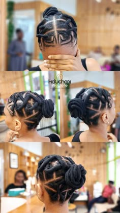 Simple Lines Hairstyles, Threads Hairstyles, Types Of Twists, Thread Hairstyles, Wool Hairstyles, Brazilian Wool Hairstyles, African Threading, Brazilian Wool, Diy Hair Wig