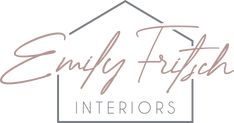 the logo for an interior designer's studio, called simply frithh interiors