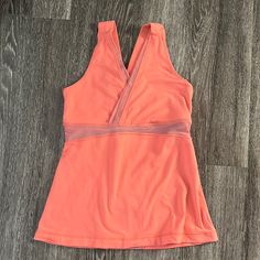 Pink Lululemon Athletic Tank Top +Built In Sports Bra +Nwot +No Damages +Mesh Cutout Under The Chest Area And On The Back Area Spring Gym V-neck Activewear, Spring V-neck Gym Activewear, Spring V-neck Yoga Activewear, Spring Gym Activewear V-neck, Spring Yoga Activewear V-neck, Pink Sleeveless Mesh Top, Spring Sleeveless Mesh Activewear, Spring Activewear For Light Exercise With Mesh Back, Spring Yoga Activewear With Mesh Back