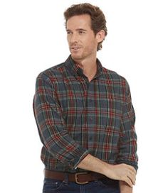 Classic Long Sleeve Flannel Shirt, Ll Bean Style, Country Girl Dresses, Plaid Shirt Outfits, Steam Punk Jewelry, Country Girls Outfits, Scottish Plaid, Flannel Shirts, Sharp Dressed Man