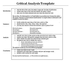 an outline for a research paper with the title and page headings in each section