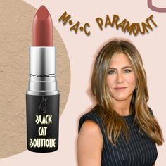 Paramount The Iconic "Rachel Green" Lipstick That Jennifer Aniston Wore During Her 10 Years Filming Friends. New In Box Mac Paramount Lipstick, Mac Spice Liner, Green Lipstick, Satin Lipstick, Rachel Green, Mac Lipstick, Mac Makeup, Makeup Lipstick, Lipstick Colors