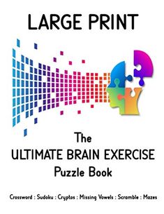 the ultimate brain exercise puzzle book for adults and children to learn how to use it