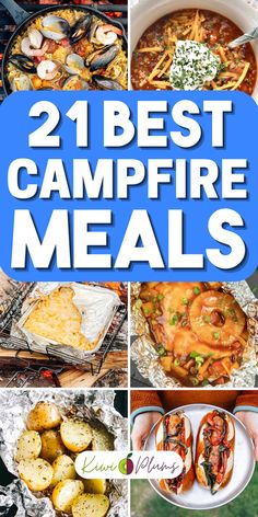 Campfire meals bring warmth and joy to any camping trip. Dive into easy campfire recipes and delicious foil packet meals for camping. Savor the flavors of campfire dinner ideas, from hearty campfire stew recipes to vegetarian campfire food ideas. Start your day with campfire breakfast recipes or indulge in sweet campfire desserts. From Dutch oven recipes, cast iron skillet recipes, skewer recipes to kebab recipes, we've them all. So make sure to try these camping recipes. Campfire Dinner Ideas, Recipes Cast Iron Skillet, Easy Campfire Recipes, Smores Desserts, Camp Foods, Meals For Camping, Camping Trip Essentials, Rv Recipes