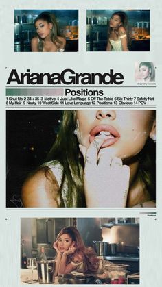 Ariana Grande positions Ariana Grande Aesthetic Positions, Ariana Grande Aesthetic Poster, Ariana Grande Poster Room, Aesthetic Ariana Grande, Ariana Grande Poster, Ariana Grande Positions, Ariana Grande Album, Posters For My Room, Ariana Grande Cute