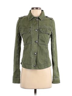 Hollister Jacket Size: X-Small Jackets & Outerwear - used. 100% COTTON | Hollister Jacket: Green Jackets & Outerwear - Size X-Small Hollister Jacket, Green Jacket, Outerwear Jackets, Hollister, Jackets For Women, The 100, Handbags, For Women, Green