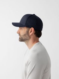 Our Urban Classic hat seamlessly combines style and comfort with Cozy Earth flair. Featuring an interior elastic band that allows for a tailor-made fit, addressing the need for personalized comfort. Showcasing adaptable style and boasting moisture-wicking and quick-drying benefits, it's the ultimate choice for those who appreciate both form and function in everyday headwear. Urban Classic Hat in Dark Navy (Size: L/X-Large) - Cozy Earth Navy Hat, Navy Hats, Classic Hats, Dark Navy, Everyday Style, Elastic Band, Everyday Fashion, Quick Dry, Best Sellers