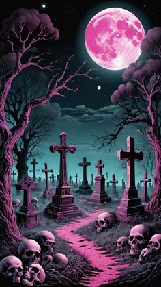 Pink Graveyard, Halloween Pumpkin Carvings, Ray Villafane, Carve Pumpkins, Carving Pumpkins, Pumpkin Carvings, Moon Wallpaper, Creative Idea