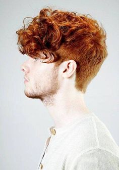 Cheveux Oranges, Red Hair Men, Men's Cuts, Red Curly Hair, Short Beard, Men Hair Color, Ginger Men, Corte De Cabelo Masculino, Ombre Hair Color