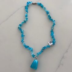 Hand Beaded Twist Clasp Choker Length Perfect For Summer And Vaykay Never Used Casual Blue Beaded Necklaces, Beautiful Necklace, Hand Beading, Beautiful Necklaces, Womens Jewelry Necklace, Beaded Jewelry, Choker, Color Blue, Jewelry Necklaces