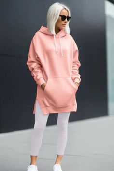 Stay cozy and stylish with our Oversized Drawstring Hoodie! Perfect for a relaxed, laid-back look. #OversizedHoodie #CozyStyle #CasualFashion #HoodieGoals #UpgradeYourWardrobe #ComfyLiving #USIndependencedaysale #ZipyHoodie Trendy Winter Sports Hoodie, Winter Sportswear Sweatshirt With Drawstring, Pink Hoodie For Leisure In Fall, Pink Leisure Hoodie For Fall, Winter Sports Sweatshirt With Drawstring, Athleisure Fleece Hoodie With Drawstring, Fleece Hoodie With Drawstring, Leisure Hoodie With Kangaroo Pocket And Long Sleeves, Leisure Drawstring Hoodie Sweatshirt