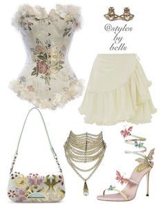 Fairycore Aesthetic, Corset Skirt, Spring Look, 2000s Fashion Outfits, Aesthetic Pinterest, Fashion Fits, Ootd Outfit