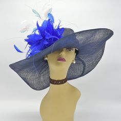 "✿*. About Shipping.*✿ All the hats will be shipped out from Rockville, MD 20854 via UPS GROUND (1-5 business days) or USPS Priority mail (2-4 business days) if their shipping fee is much the same. The overnight and other shipping service are also available. Please contact me first if you want it, I will check the price and delivery time for you. Pick up is available! If you are very urgent, please order your hats early and save money!Key Features: This hat is made of 100% high quality Sinamay w Hat Tea Party, Sinamay Hat, Sinamay Hats, Easter Hats, Hat Wedding, Church Hat, A Hat In Time, Hat Base, Wedding Tea