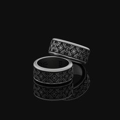 Silver Rotating Kolovrat Slavic Symbol Wedding Band Ring: Embrace Ancestral Wisdom Celebrate your union with the Silver Rotating Kolovrat Slavic Symbol Wedding Band Ring, a piece that beautifully encapsulates the rich heritage and profound symbolism of Slavic culture. This exquisite ring features the Kolovrat, an ancient Slavic symbol of the sun, representing life, energy, and the eternal cycle of nature. Ideal for those who cherish their Slavic roots or are fascinated by pagan traditions, this Slavic Traditions, Slavic Culture, Jewelry Details, Symbolic Jewelry, The Mystic, Ancient Symbols, Wedding Band Ring, Themed Wedding, Engraved Rings