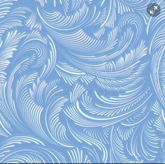 an abstract blue background with white swirls and waves in the form of wavy lines