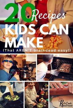 some kids are making food in the kitchen and it is fun to do with them