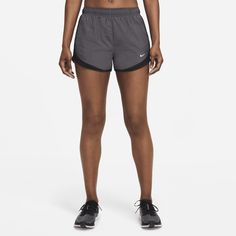 Incredibly lightweight, the Nike Tempo Shorts give you comfortable coverage for your run. Smooth, woven fabric moves with every stride, wicking away sweat so you can run freely. A secure interior pocket lets you keep a key or card close. Nike Tempo Shorts, Nike Tempo, Nike Pro Women, Nike Pro Shorts, Running Shorts Women, Nike Running Shorts, Shorts Nike, Compression Shorts, Active Wear Shorts