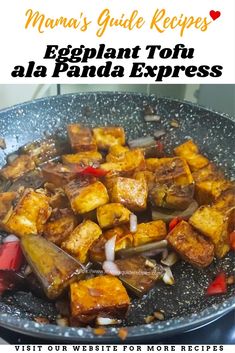 Yummy! 😋😋 #MamasGuideRecipes #yummyfood #foodie #EggplantTofu #alaPandaExpress Filipino Eggplant Recipe, Eggplant Tofu Recipe, Filipino Eggplant, Eggplant Tofu, Beijing Beef, Pinoy Recipes, Eggplant Recipe, Truffle Salt, Chinese Cooking Wine