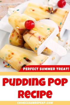 the perfect summer treat pudding pop recipe