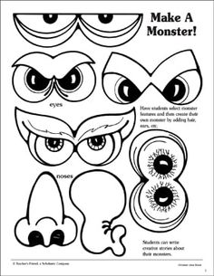 Skeleton Match: Word-Matching Page | Printable Skills Sheets Bee Template, Make A Monster, Ranch Wife, Monster Coloring Pages, Bat Pattern, Monster Face, Homeschool Ideas, Pumpkin Crafts, Cat Pattern