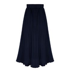 Chic Pleated Chiffon Skirt, Elegant Chiffon Midi Pleated Skirt, Solid Pleated Maxi Skirt For Party, Pleated Full Chiffon Skirt, Pleated Chiffon Maxi Skirt With Flowy Fit, Pleated Chiffon Party Skirt, Chiffon Pleated Flowy Maxi Skirt, Pleated Wide-leg Party Skirt, Flowy Chiffon Pleated Skirt