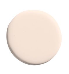 a white round object on a white background