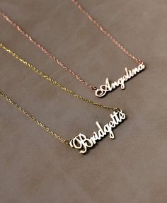 You can customize this necklace with a name/word of your choice. All our necklaces are suitable for all kinds of clothing and add a great sparkle to your wardrobe.  #personalizednecklace #weddingift #14kgoldnecklace #personalizedchoker #customnecklace #personalizedjewelry #personalizedgift #namenecklace #initialnecklace #lovegifts #personalizedpendant #birthdaygiftromantic #romanticgifts #giftsforbestfriend Customizable Nameplate Necklace For Personalized Gift, Customized Nameplate Necklaces For Birthday Gift, Customized Nameplate Necklace For Personalized Gift, Gold Necklaces With Letter Print For Anniversary, Personalized Gold Necklace With Letter Print, Personalized Gold Letter Print Necklace, Personalized Custom Name Necklace, Customizable Nameplate Charm Necklaces For Personalized Gift, Rose Gold Custom Necklace For Personalized Gift