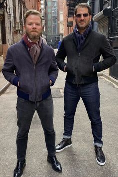 late grey suede bomber jacket and navy suede bomber jacket bespoke tailoring